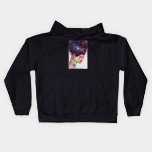 the beauty of the universe Kids Hoodie